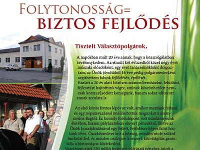 Választási hirdetés